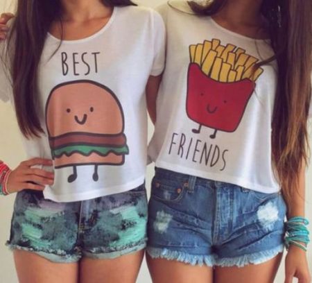 Valérie best friends t-shirt